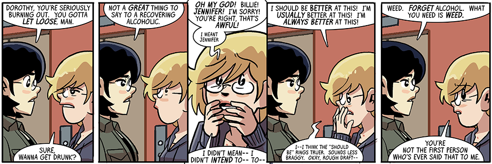 dorothy's having a normal one, again