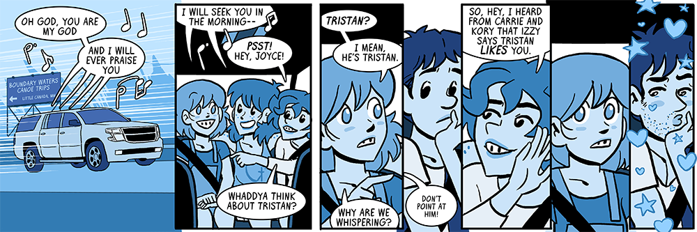 you know, because it's Groundhog Day and the writer of the song in panel one was remarked to have looked like, you know,