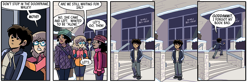 honestly surprised walky doesn't forget things more often