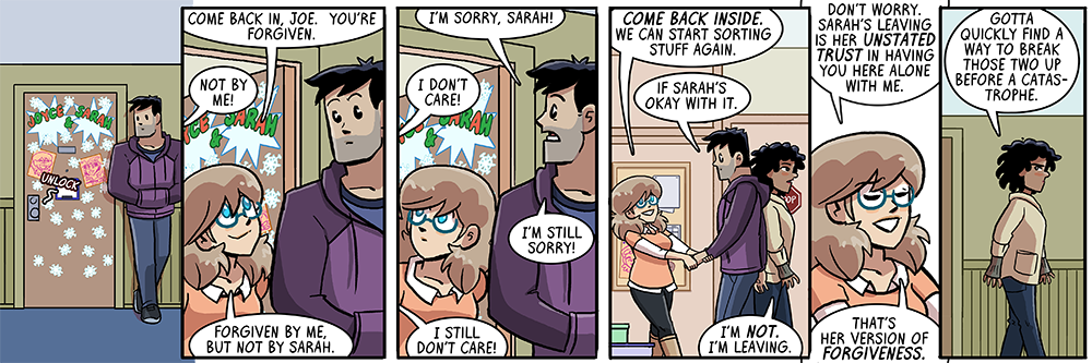 not sure sarah has a version of forgiveness