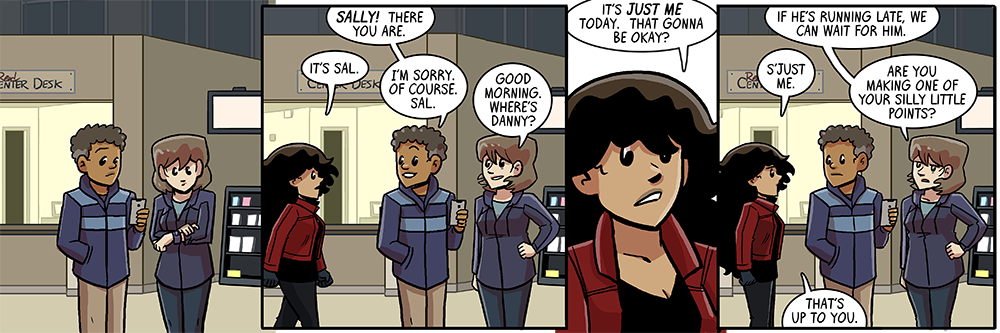 oh right sal and walky's parents, they're still here