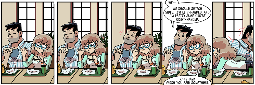 that was almost awkward!!!