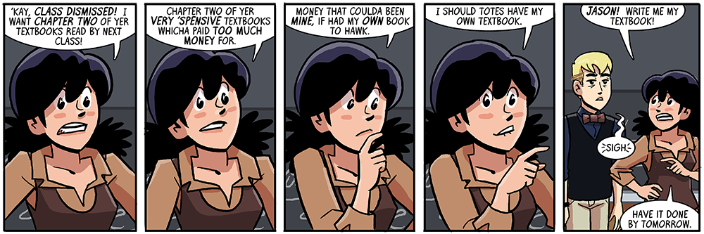 spare me your weary sigh, kif