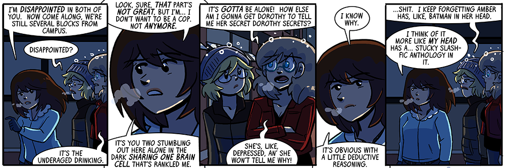 *walking up to a lesbian couple* which one of you is batman and which one of you is the stucky slashfic anthology