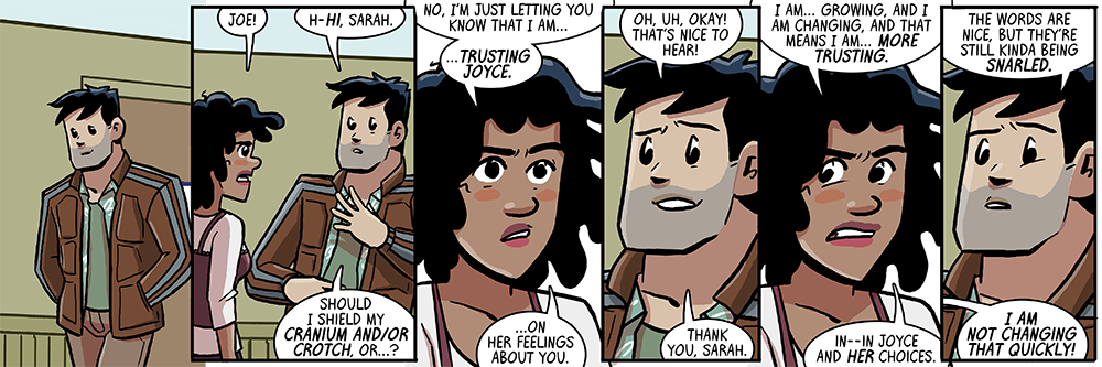 it's a process, we've talked about this