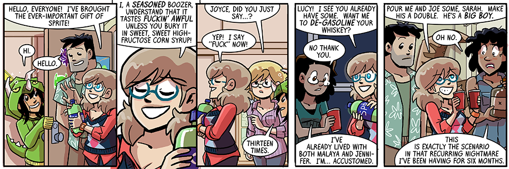 all of joyce's tirades against sierra mist are now anachronistic