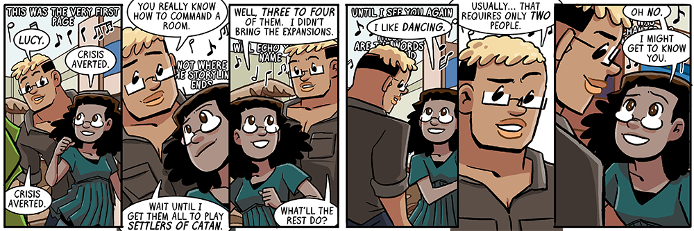 oh no, lucy's got rizz (will we still be saying that in seven months i don't even know)