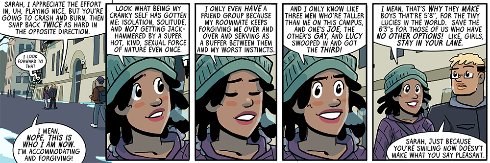 sarah doesn't believe in short kings