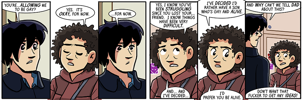 naomi's always favored the f-word pretty hard