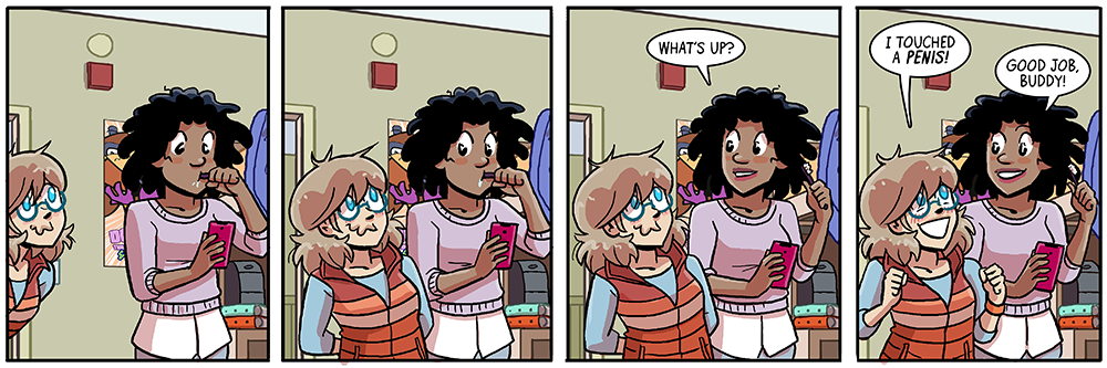 it could've been a mediocre job, sarah, you don't know