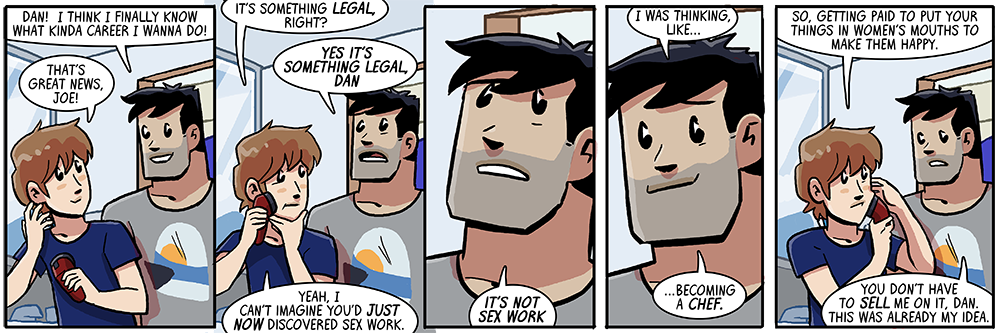 shaving that invisible stubble