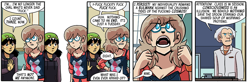 joyce won't use pepper but she WILL spice up her language