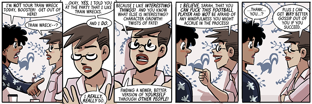 happy but mostly surprised that there's no prior strip named 'train wreck'