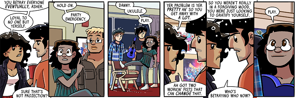 no one has ever told danny to play before