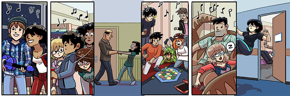 this is the very last page, this is where the storyline ends