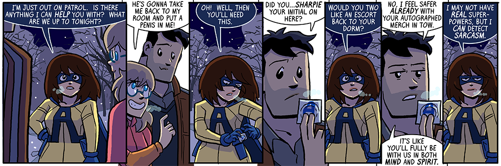 amazi-girl is prepared for anything, including your disrespect