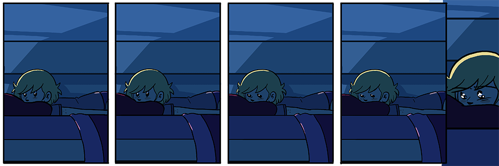 now they're going to bed and my stomach is sick