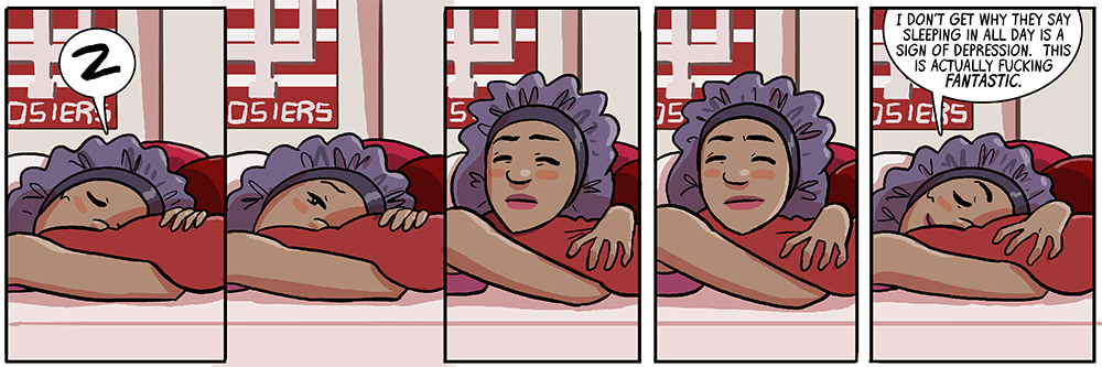 it's the number of pillows