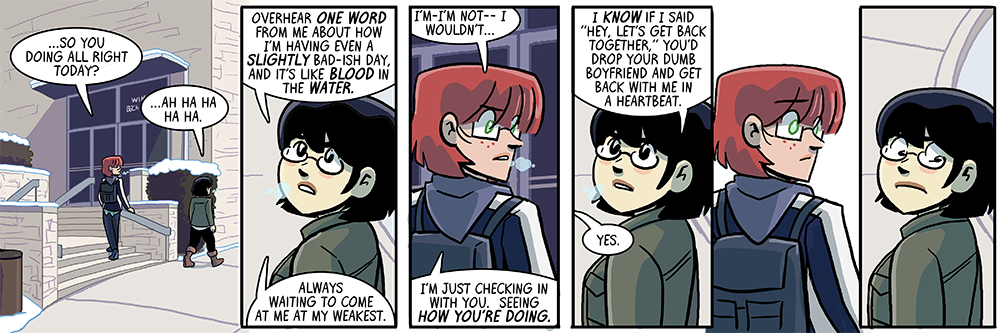 she answered that very quickly