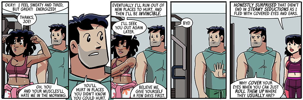 joe's delivering zingers, which really just sounds like a euphemism