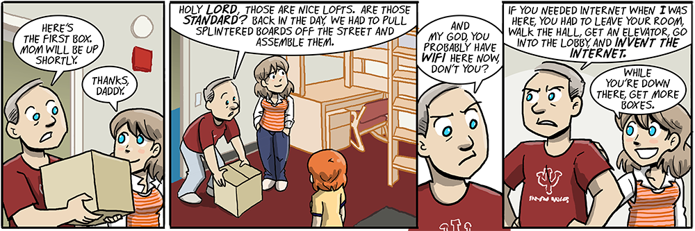 everyone's heads are so big