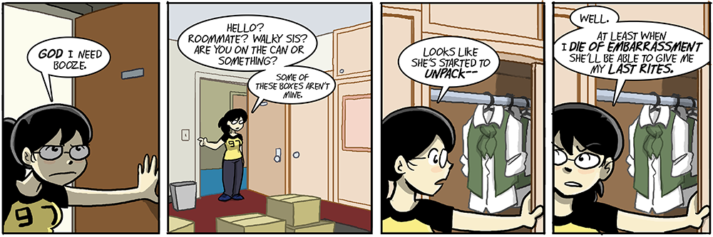 yes those are the avalon school uniforms, yes i'm a webcomics weeb