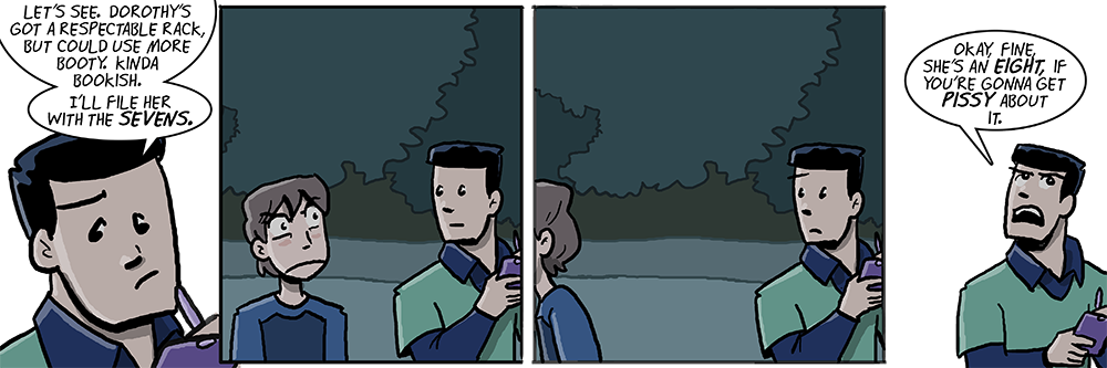 later on in the year, joyce would become enraged that joe would dare rate dorothy anything below an eleven