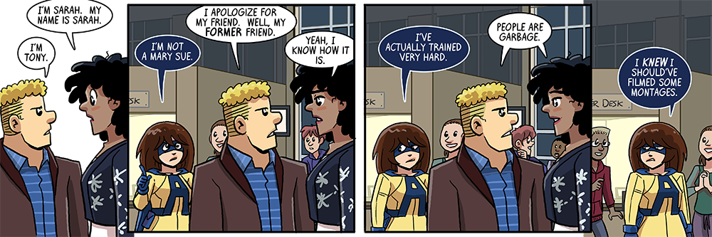 amazi-girl should've seen enough internet to know it's never really about the training montage