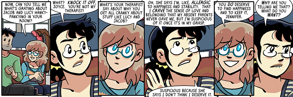 pretty telling that this is the first strip titled 'therapist'