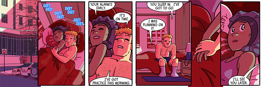 that boy sure loves his pillows