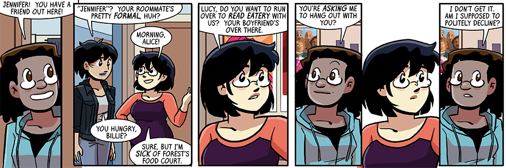 'what does this social interaction mean,' dumbing of age #5108