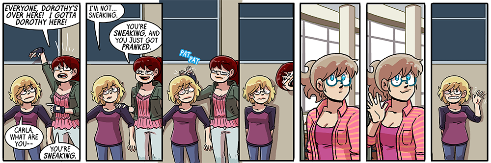 look, dina's supposed to do the jurassic park refs