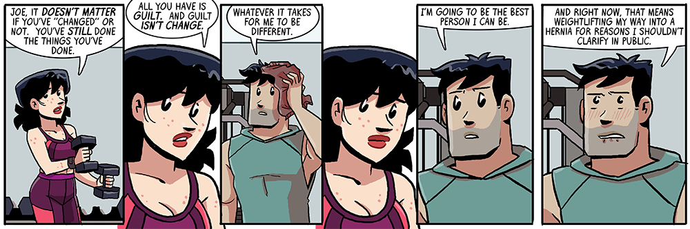 just set the machine's weight to joyce's and start pushing that instead