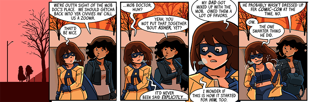 he dressed up for comic-con later