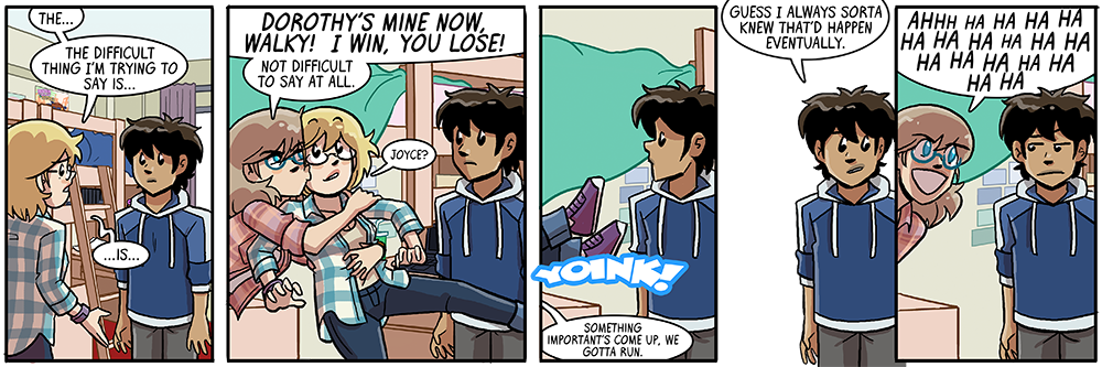 and that's 15 years of setup finally resolved, s'all downhill from here