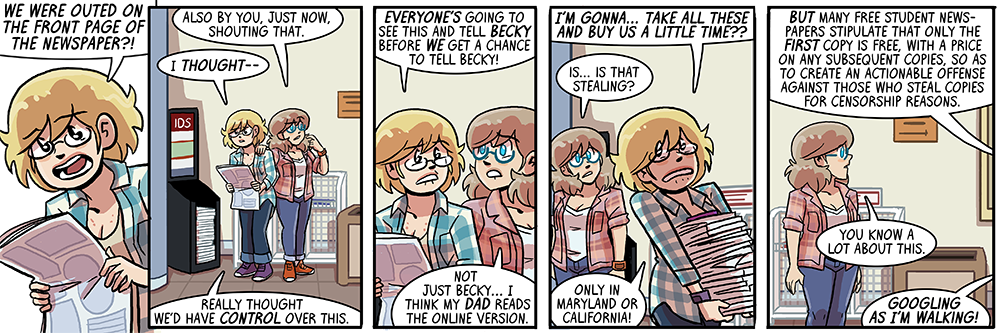 be gay ----> do crimes