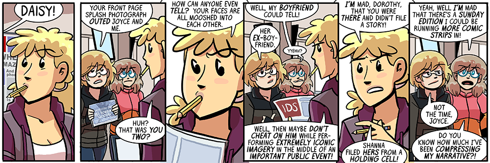 yessss put them back in their coats so i don't have to draw their plaid