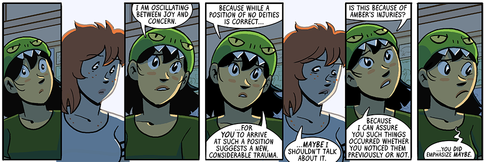 you left me an opening