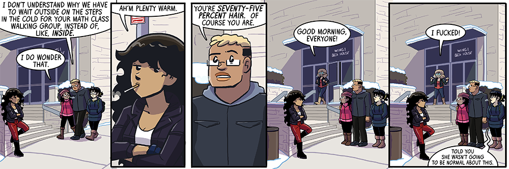 the broken clock strikes again