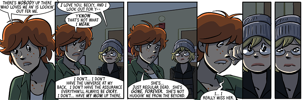 or your dad double-birding you from below