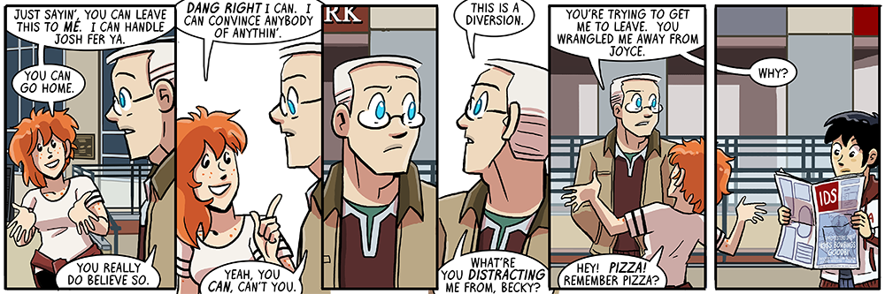 ken: 'i sure hope i don't become important today'