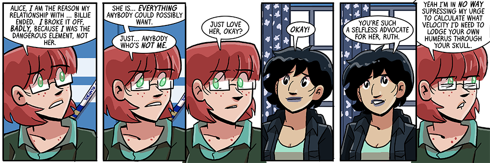 that's what ruth is thinking about everybody at all times