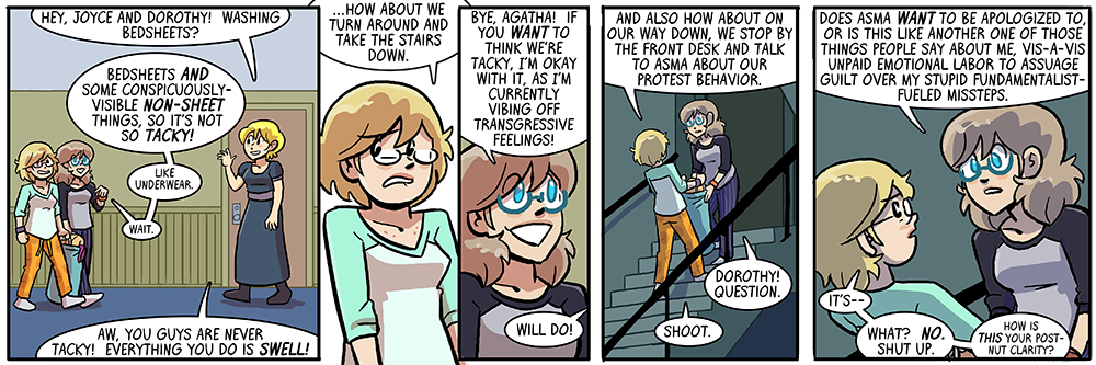 SOMEBODY asked for more agatha, so