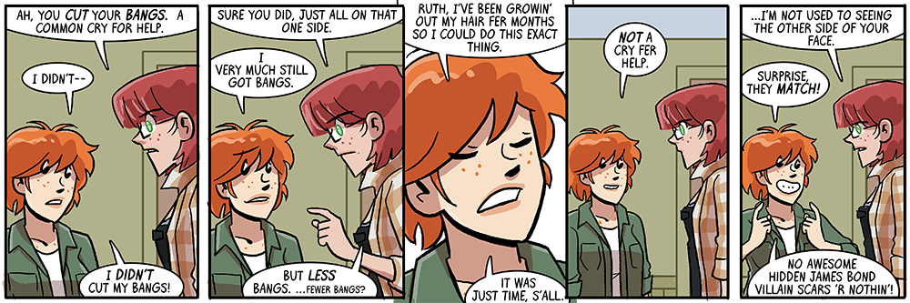 pffft, not an important haircut at all!  probably!