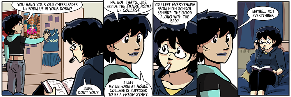 meanwhile, with actual alice, who is NOT wearing a leather jacket today...