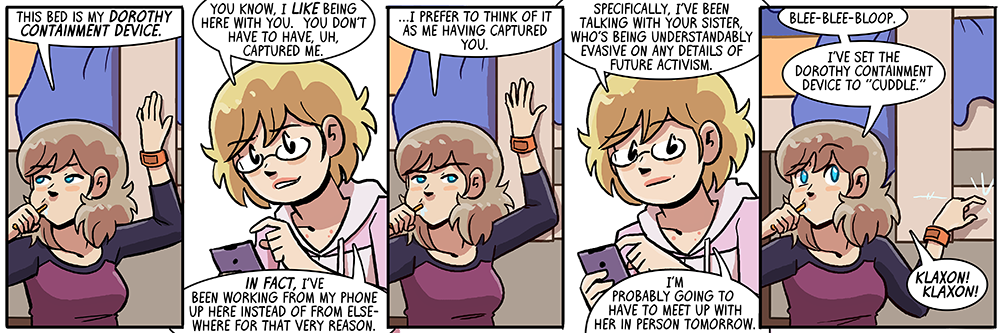 klaxing on until we're klaxing off