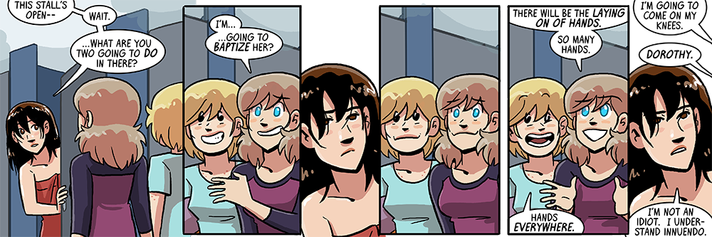 mary's quick on the uptake and so will they